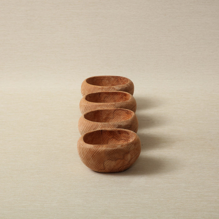 Miro Carved Wood Bowls