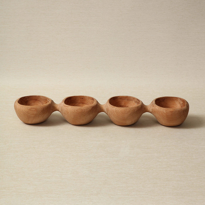 Miro Carved Wood Bowls