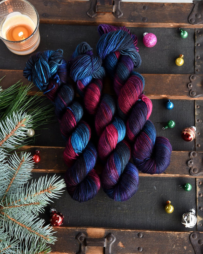 Destination Yarn fingering weight yarn Modern Maximalist Pair