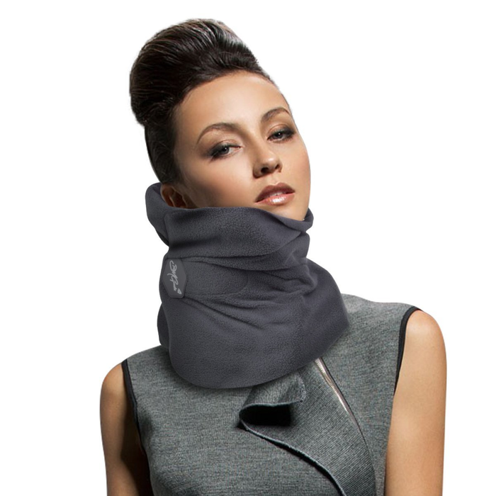 Modern Travel Pillow - Grey