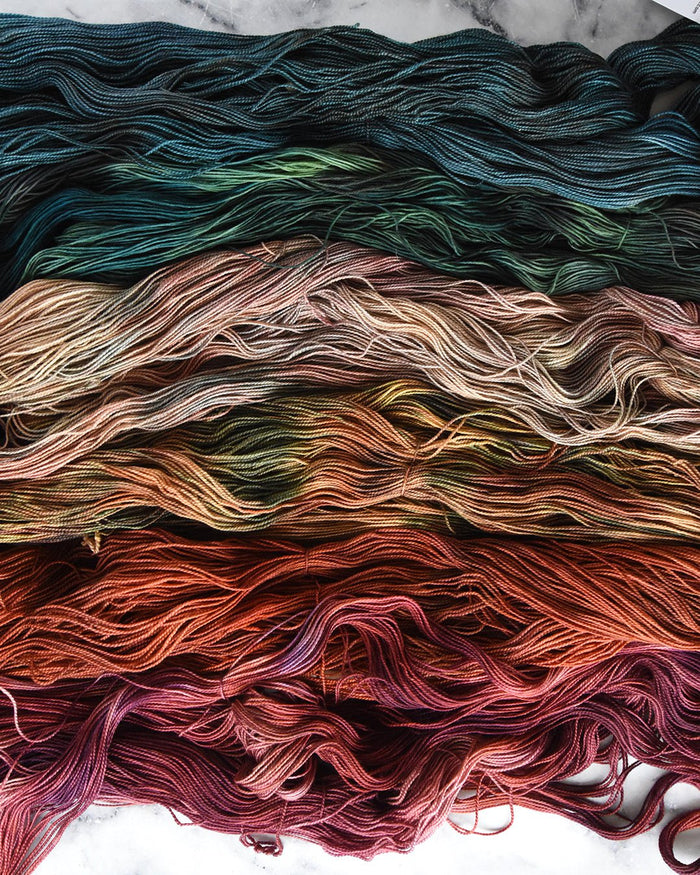 Destination Yarn fingering weight yarn Mojave Desert