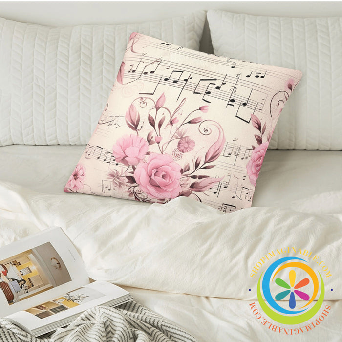 Musical Melody Pillow Cover
