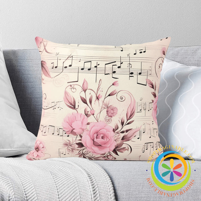 Musical Melody Pillow Cover
