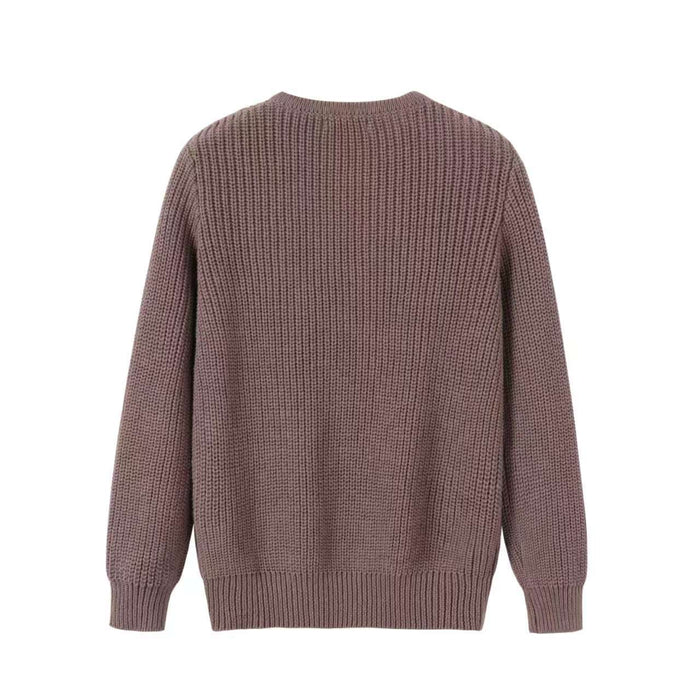 Nounelle Brown Boy Knit Set