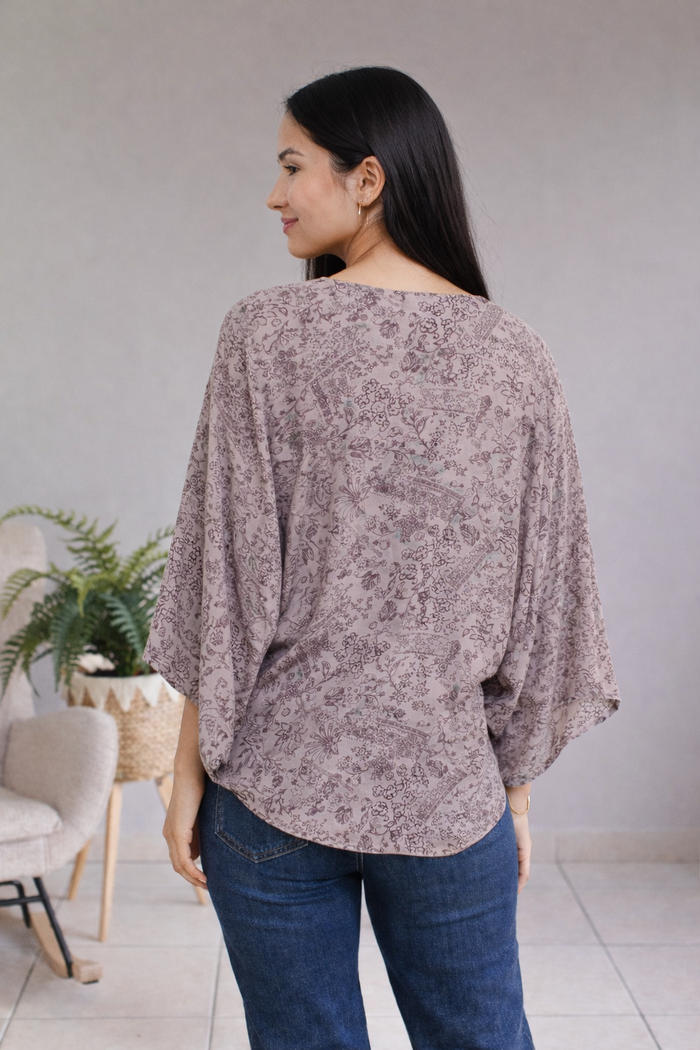 Oasis Petal Kimono Sleeve