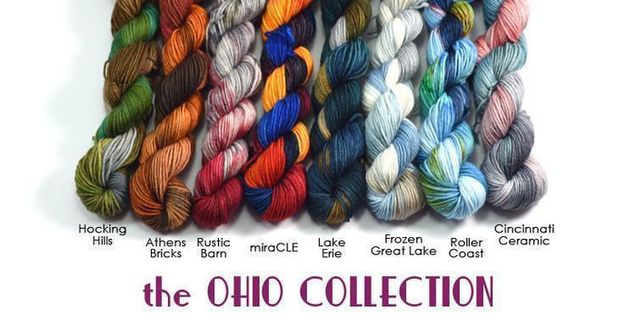 Destination Yarn Knitting Kit Ohio Collection - FULL SKEIN SET