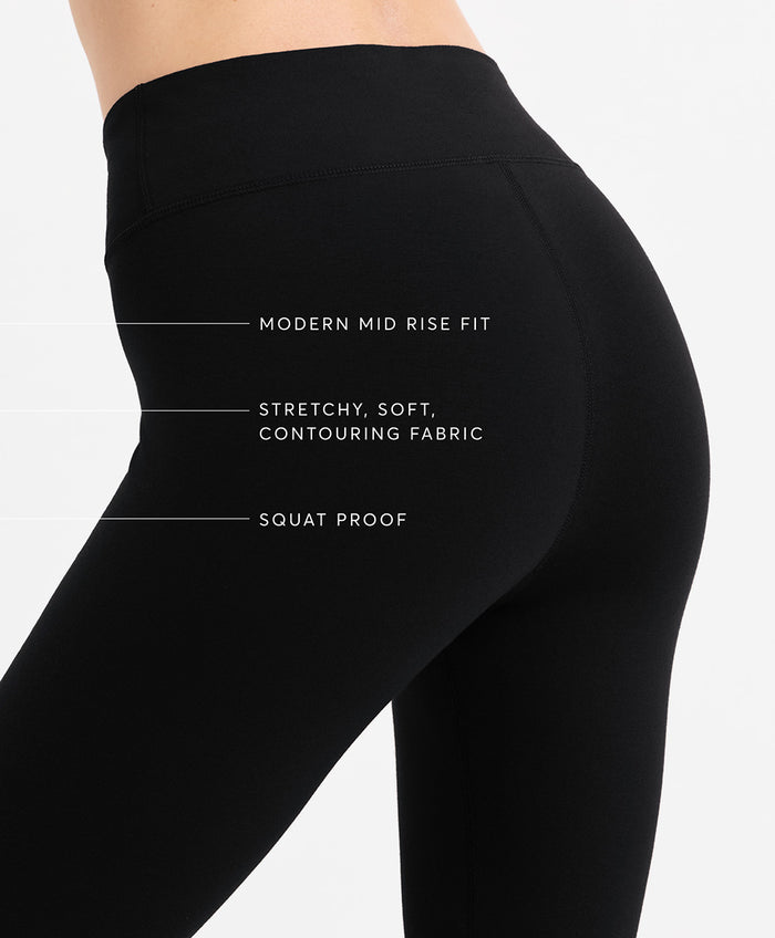 Organic On the Go-To Legging - Black