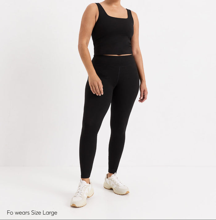 Organic On the Go-To Legging - Black