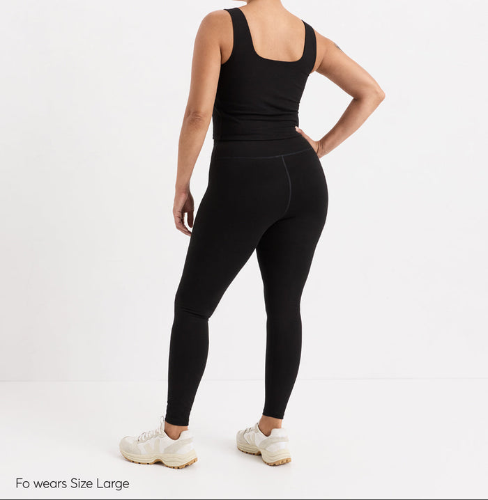 Organic On the Go-To Legging - Black