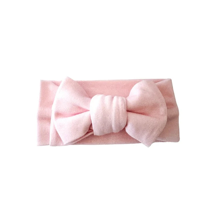 Oversized Top Knot Headband - Pink