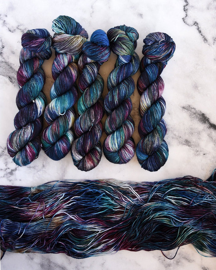 Destination Yarn fingering weight yarn PARIS Collection Variegated Colorways Set