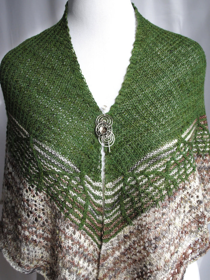 Destination Yarn Knitting Kit Pendean Shawl Kit