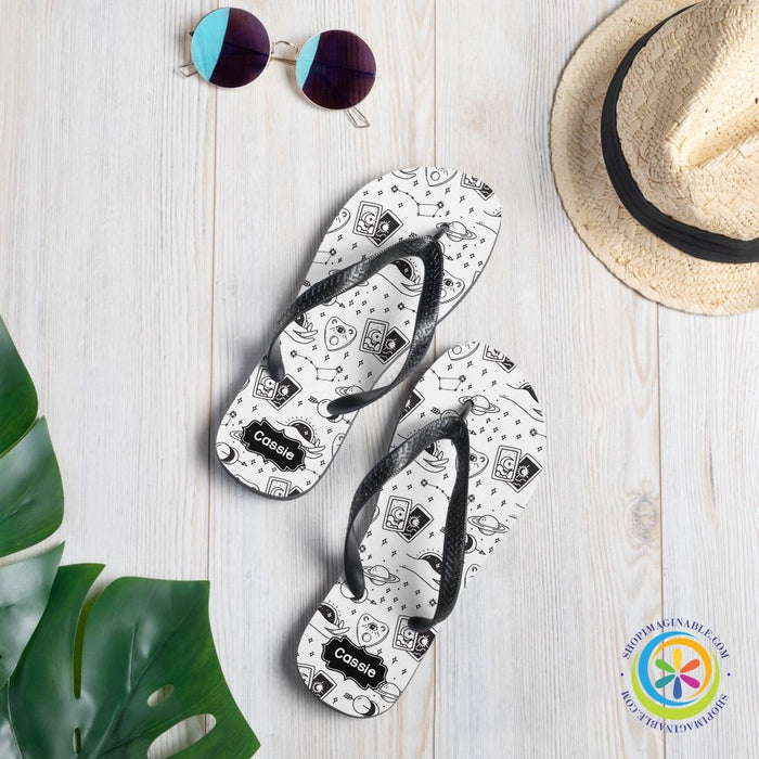 Personalized Mystic Tarot Reading Flip-Flops-ShopImaginable.com