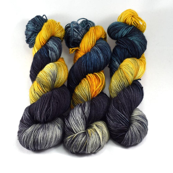 Destination Yarn fingering weight yarn PITTSBURGH AT NIGHT