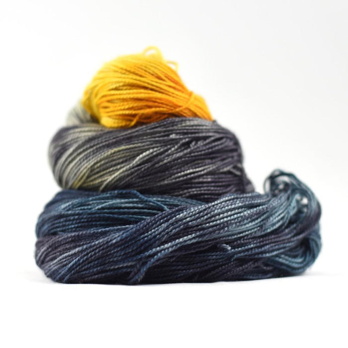Destination Yarn fingering weight yarn PITTSBURGH AT NIGHT
