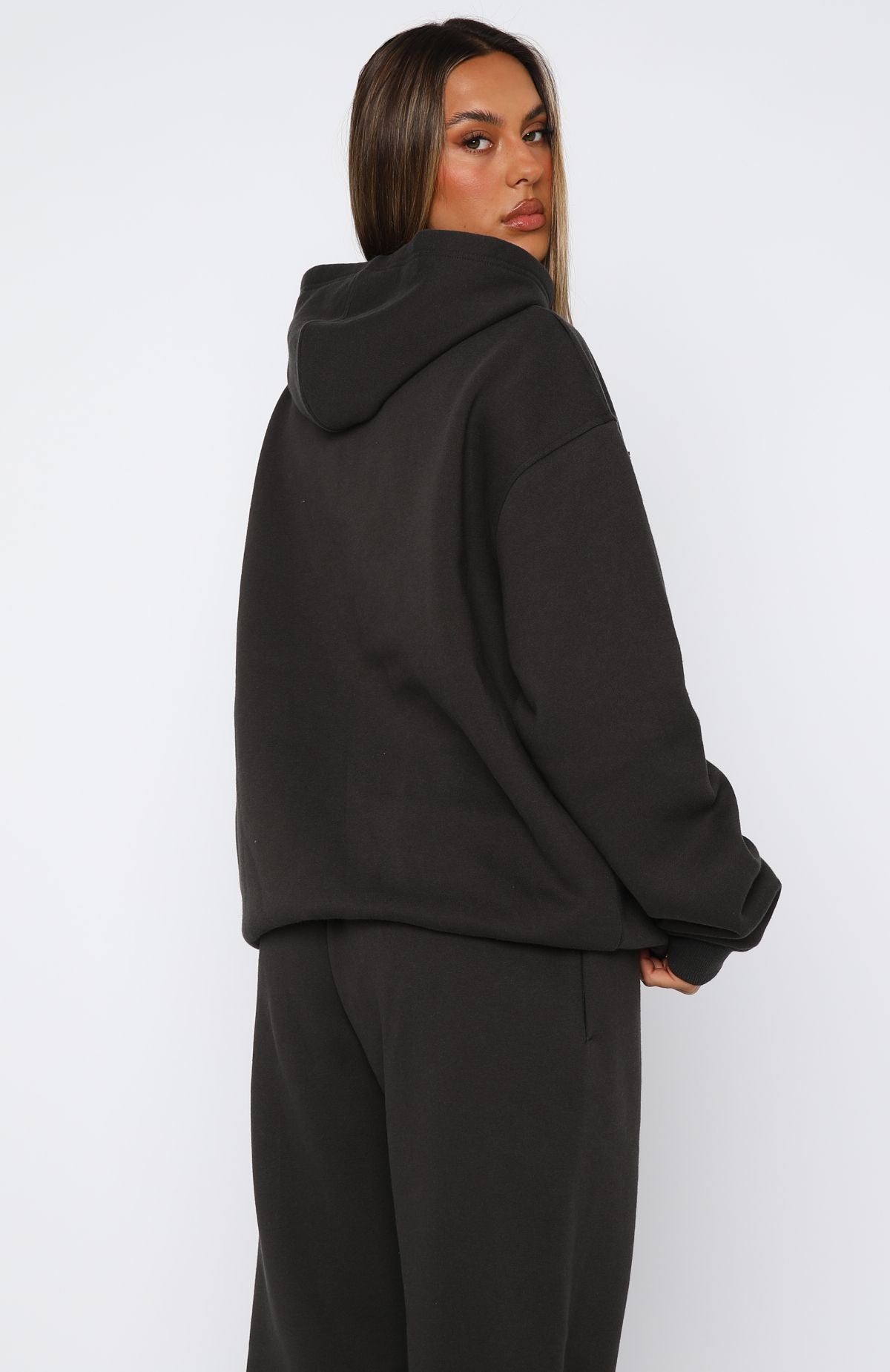 From The Archives Lexi Oversized Hoodie Charcoal