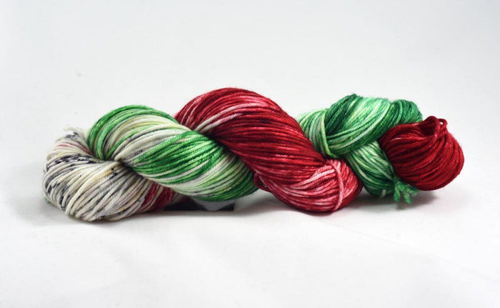 Destination Yarn fingering weight yarn Ralphie's House