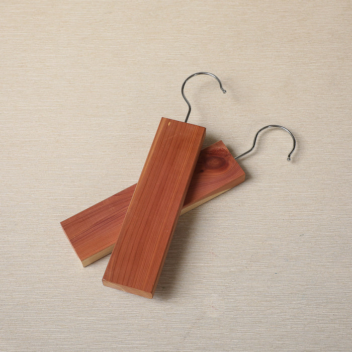 Red cedar closet hook up, pack of 2