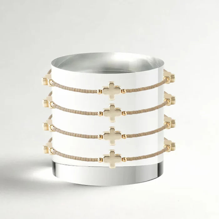 RESTOCK :: Faithful Bangle- Mocha