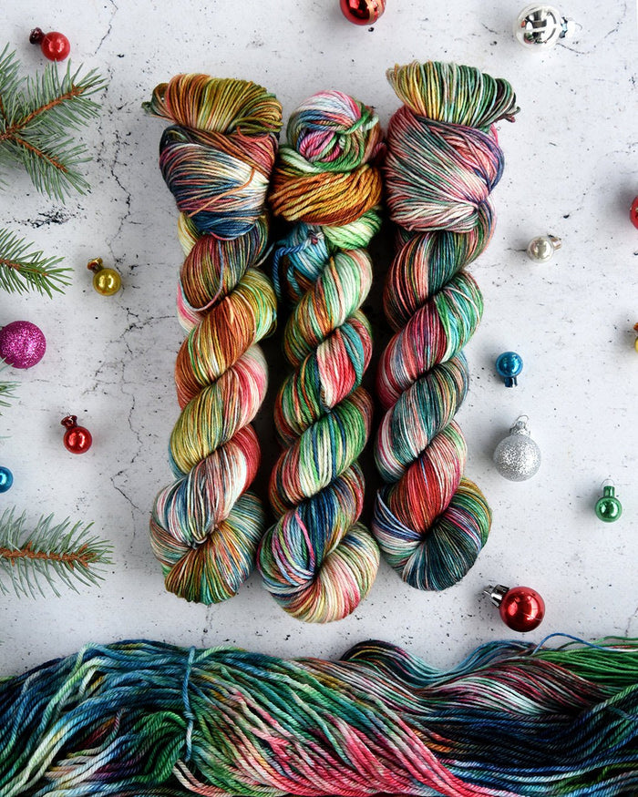 Destination Yarn fingering weight yarn Retro Lights
