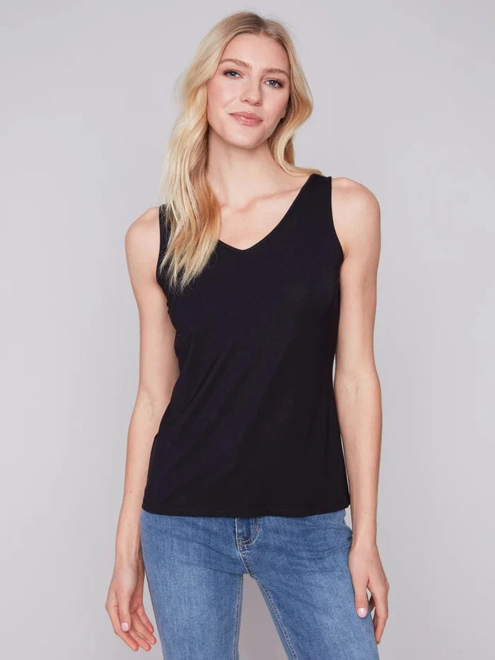 Reversible Camisole by Charlie B Charlie B Dressy Tank Small