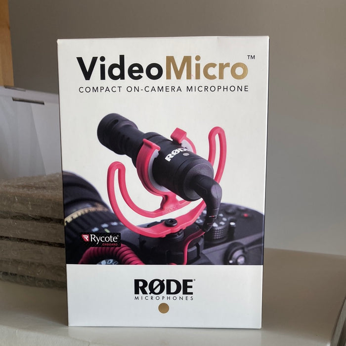 Rode VideoMicro Compact on-camera Microphone