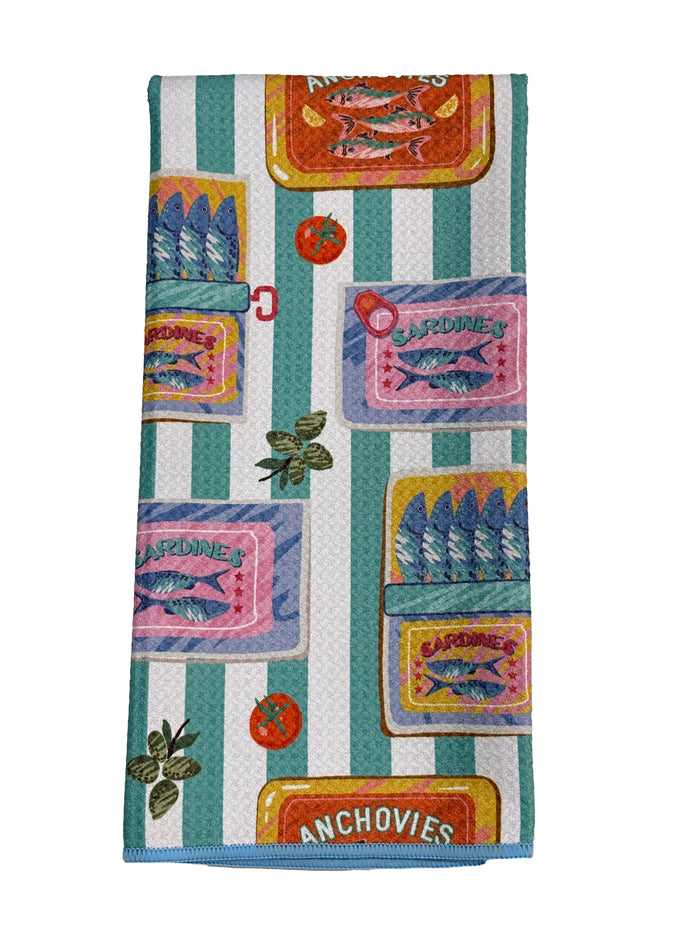 SARDINE PICNIC MICROFIBER - HAND TOWEL