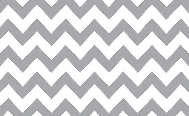 Savage Gray & White Chevron Printed Background Paper
