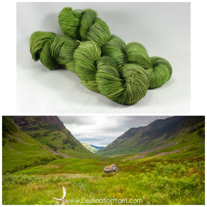 Destination Yarn fingering weight yarn Scottish Highlands PREORDER