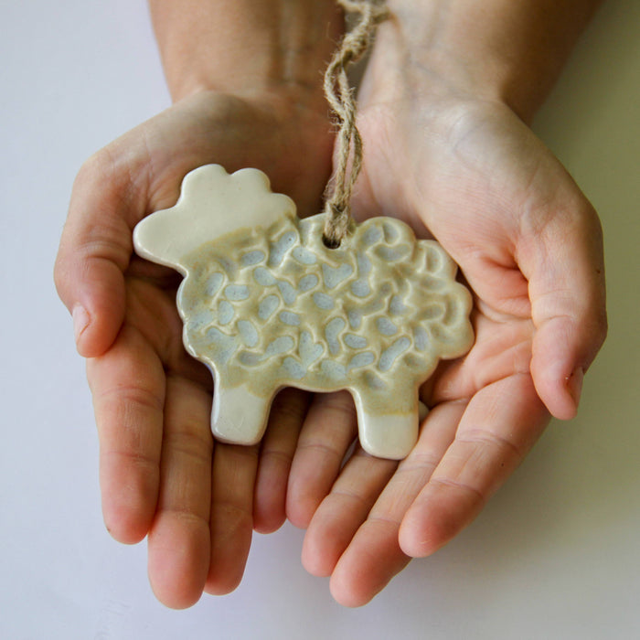 Sheep Ornament Prodigal Pottery