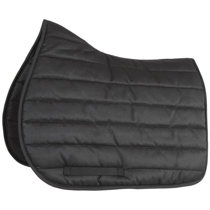 Shires Performance Comfort Saddlepad- Black- 15-16.5"