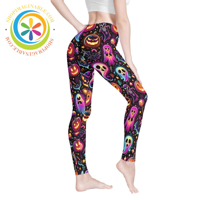 Spooky Halloween Leggings Yoga Pants