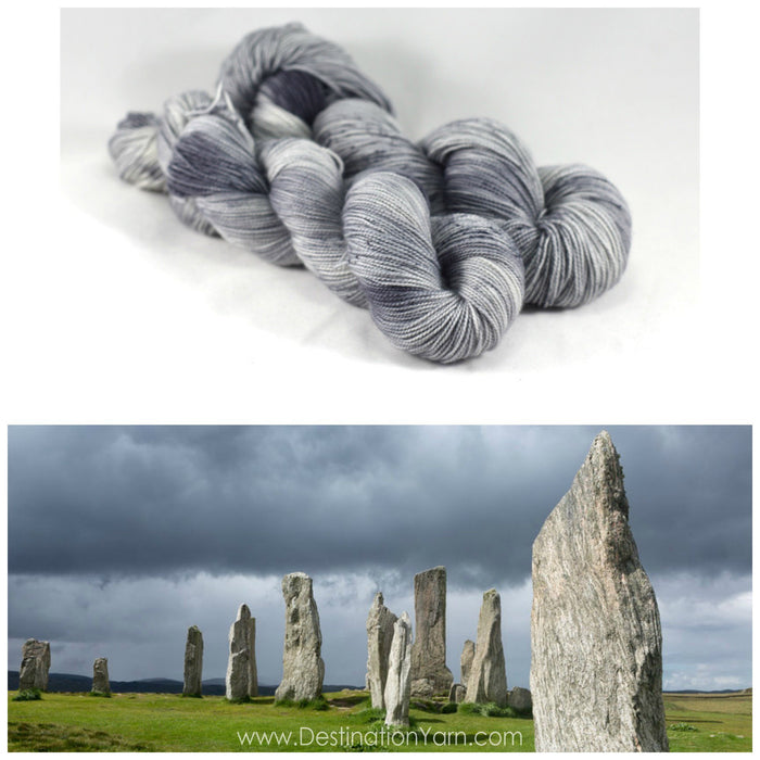 Destination Yarn fingering weight yarn Standing Stones