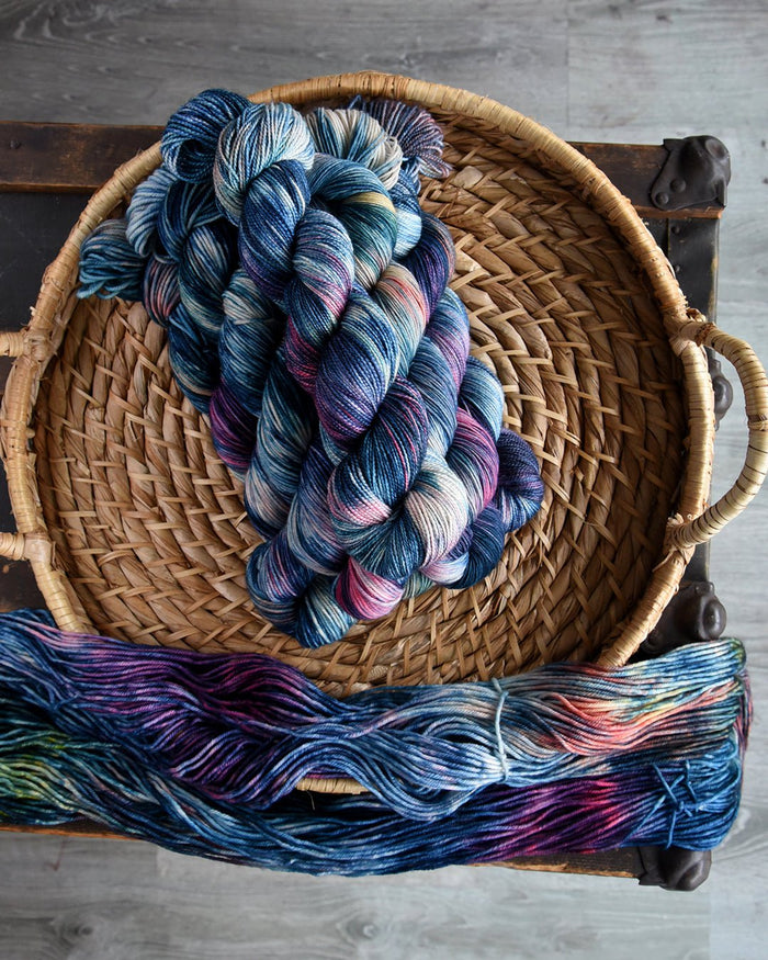 Destination Yarn fingering weight yarn Summer on the Great Lakes