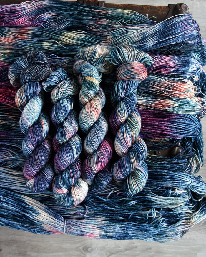 Destination Yarn fingering weight yarn Summer on the Great Lakes