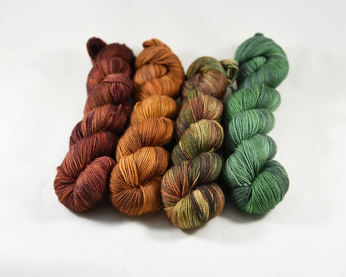 Destination Yarn fingering weight yarn Sunbaked