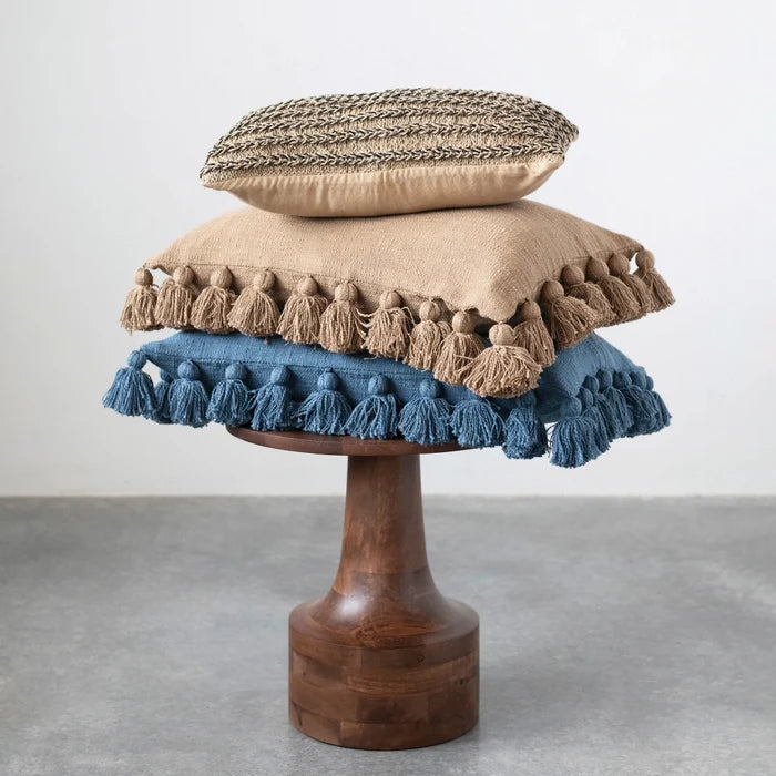 Tassle Lumbar Pillow DOWN