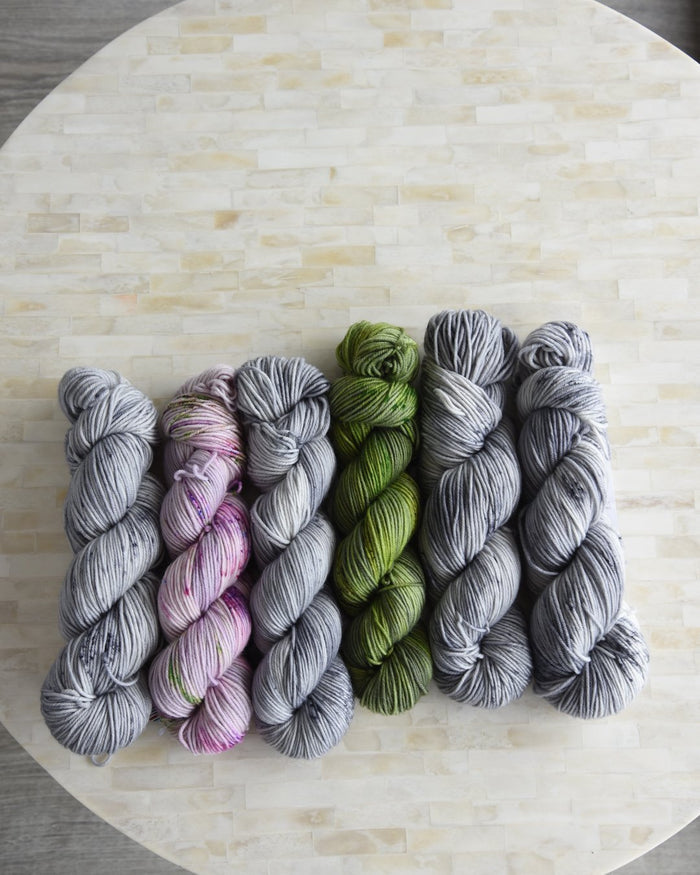 Destination Yarn Knitting Kit TECUMSEH SWEATER KIT - Standing Stones