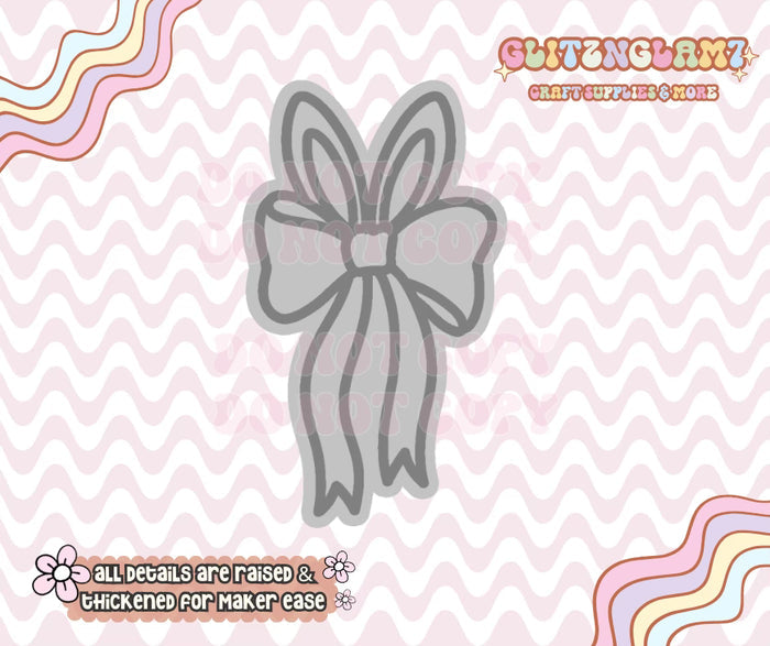 Coquette Bunny Ears STYLE 1 - Silicone Mold