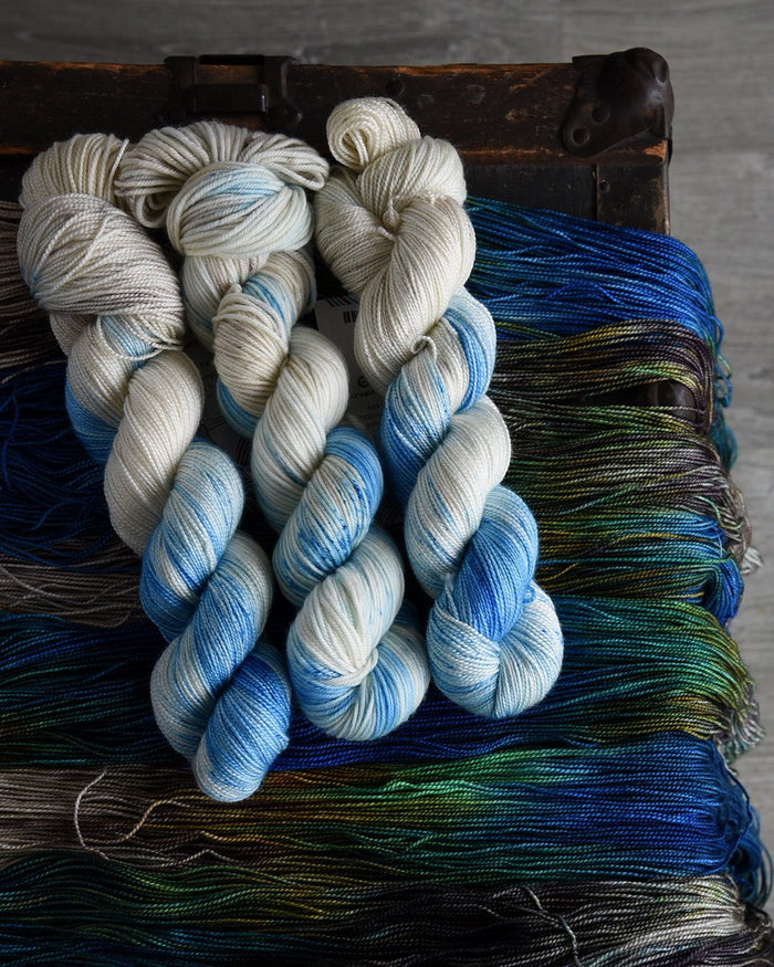 Destination Yarn fingering weight yarn TOES IN THE SAND