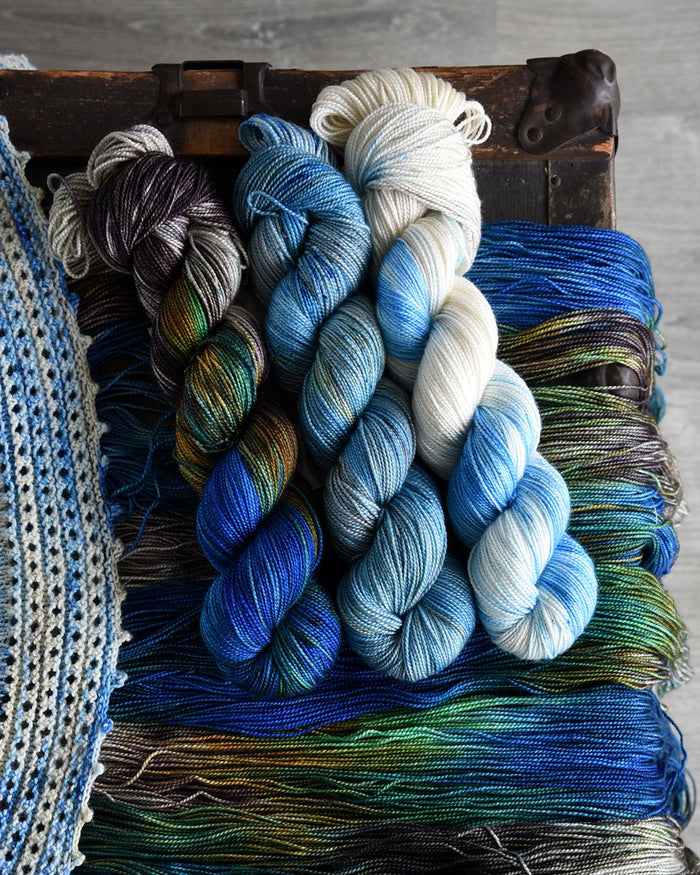 Destination Yarn fingering weight yarn TOES IN THE SAND