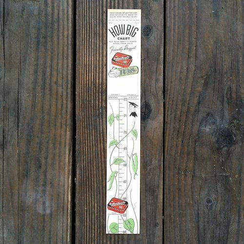 TUMS ADVERTISING Store Promotional Ruler 1952