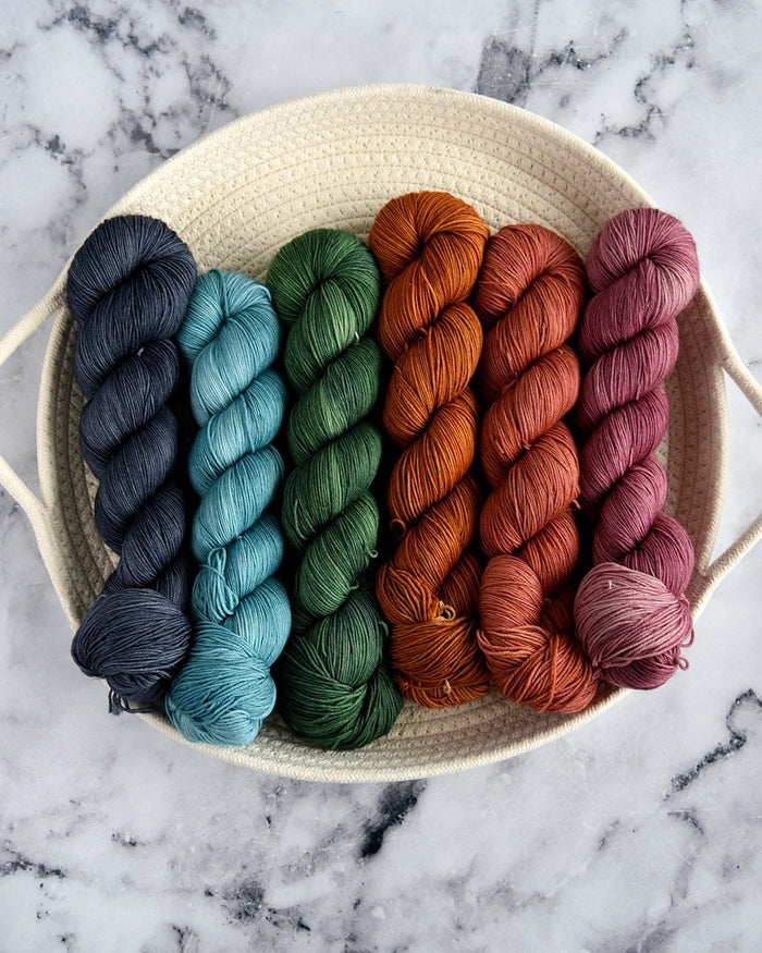 Destination Yarn fingering weight yarn Turquoise Sky
