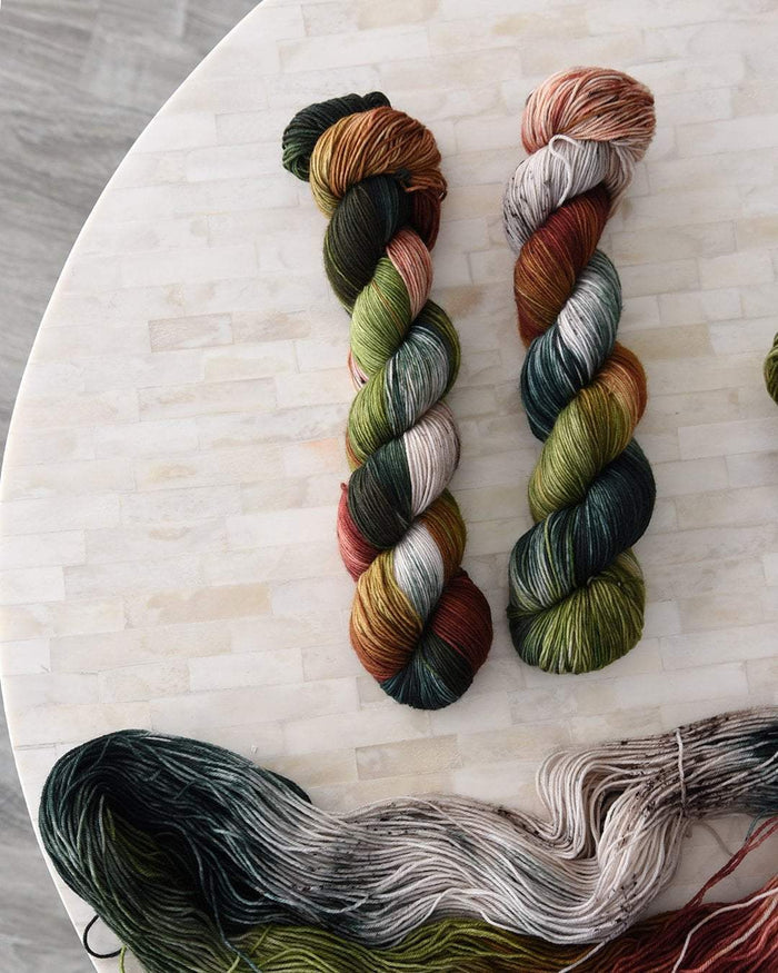 Destination Yarn fingering weight yarn Tuscany - dyed to order