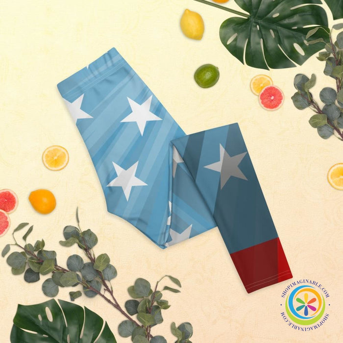 USA Proud Stars Leggings-ShopImaginable.com