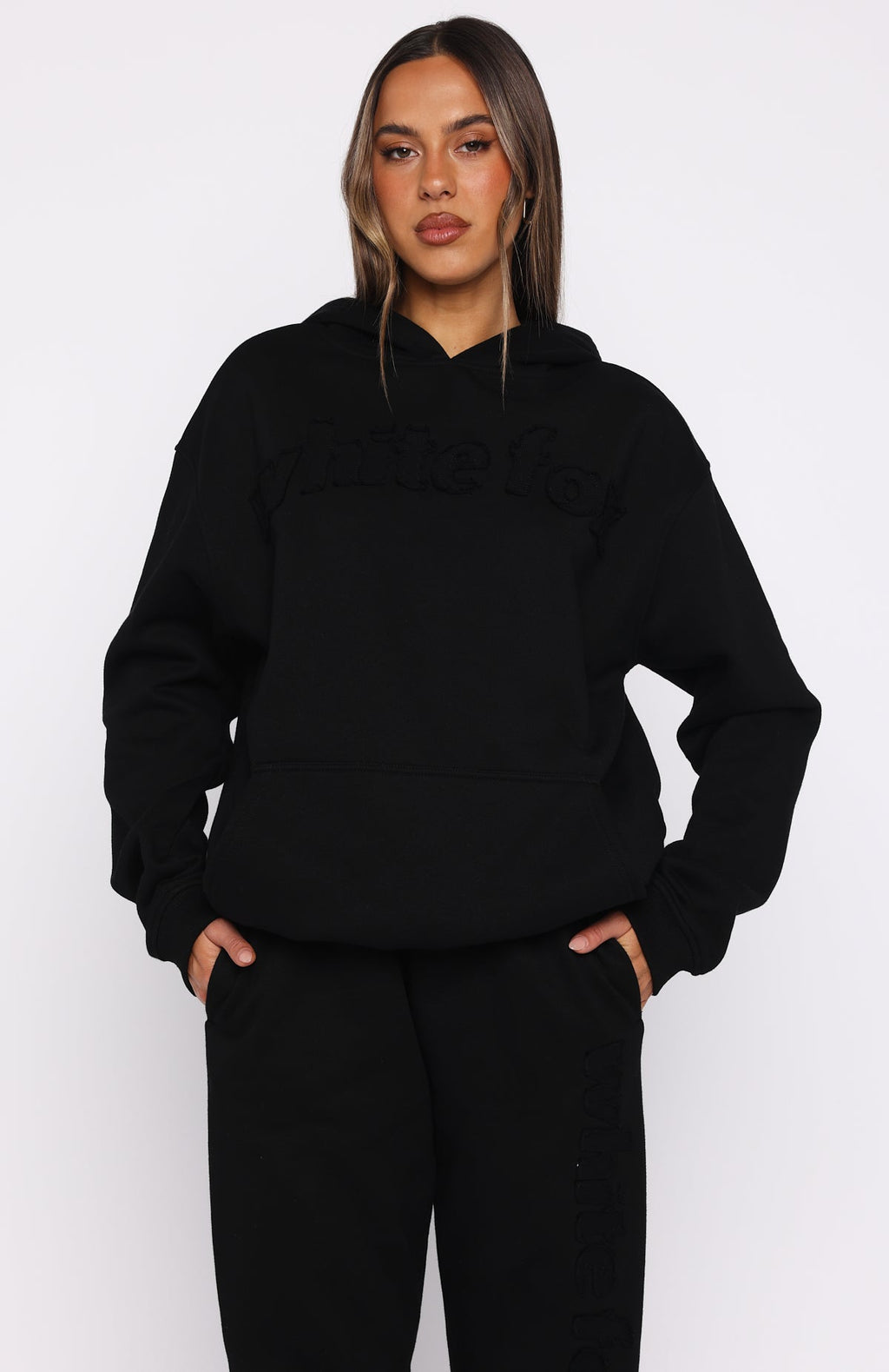 From The Archives Lexi Oversized Hoodie Black