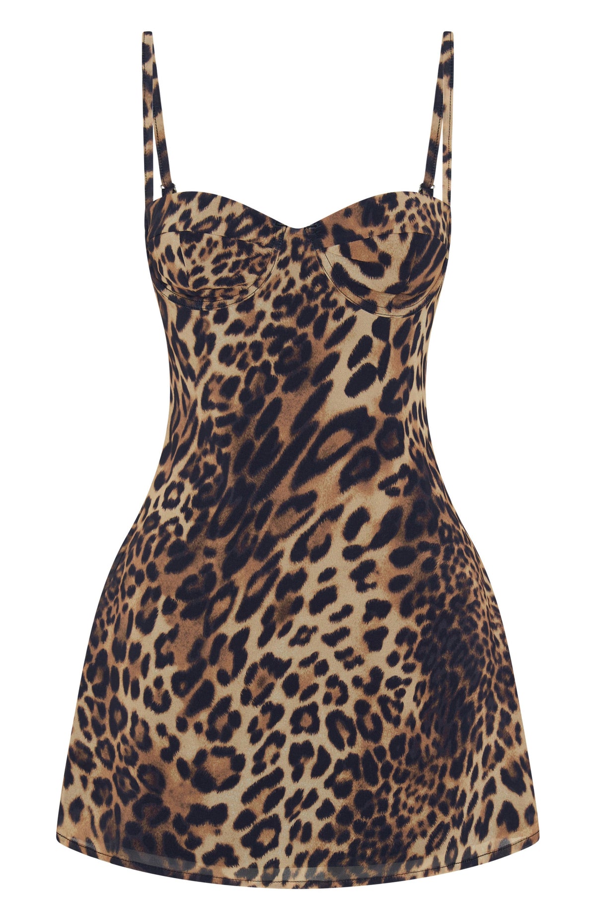 In The Back Of My Mind Mini Dress Leopard