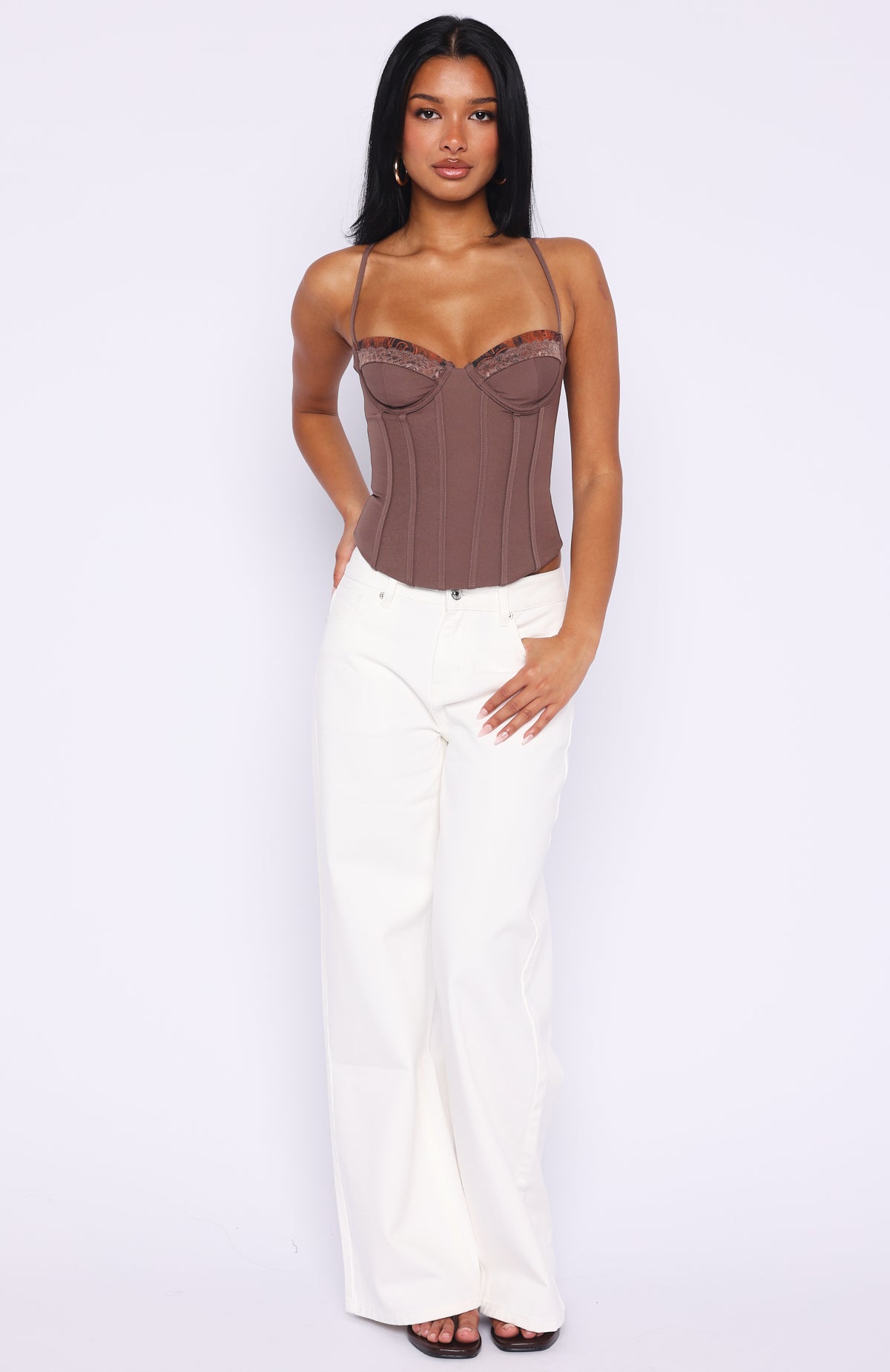 It's A Lifestyle Bustier Chocolate