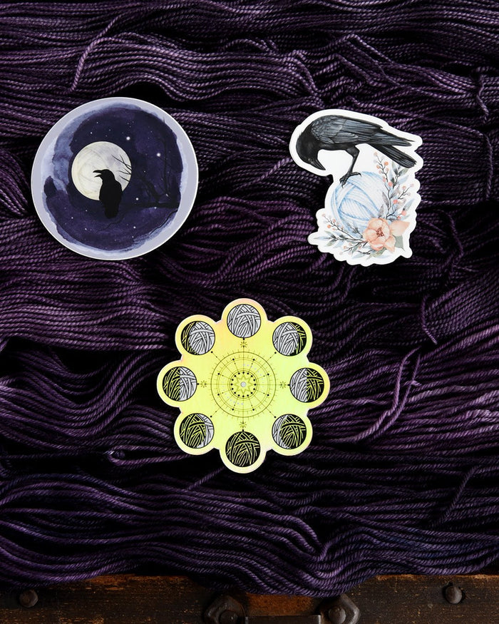 Destination Yarn Sticker Witchy Vibes - Sticker Pack