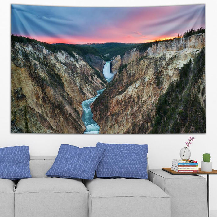 Yellowstone Falls by Third Eye Tapestries